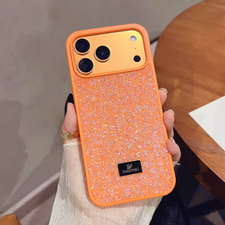 施华洛世奇水钻适用iPhone17promax手机壳新款苹果16pro高级感15奢华闪耀17air硅胶14防摔13满钻12女款11外壳