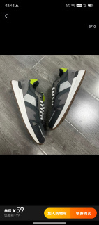 外贸原单 意D利男士户外休闲运动鞋 慢跑鞋 透气革防滑橡胶大底