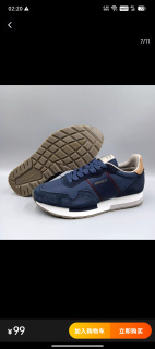 外贸原单H家男女款休闲鞋防滑耐磨透气低帮系带休闲鞋