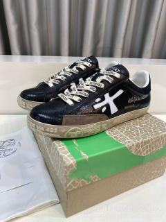 跨边界的欧洲和美国的高端的方式豪华大米鞋,低切真皮鞋舒适的运动鞋的体育和休闲白色的鞋子对男子和妇女